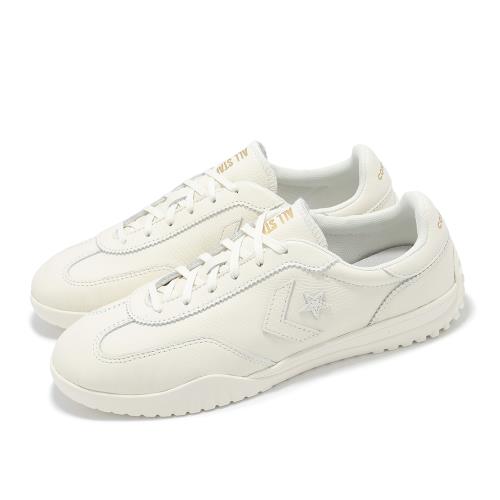 Converse 休閒鞋 Run Star Trainer 男鞋 女鞋 白 金 復古 皮革 小白鞋 情侶鞋 A12778C