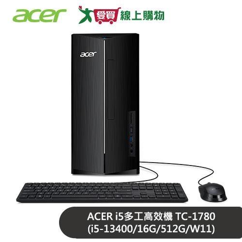 Acer i5多工高效機 TC-1780(i5-13400/16G/512G/W11)【愛買】