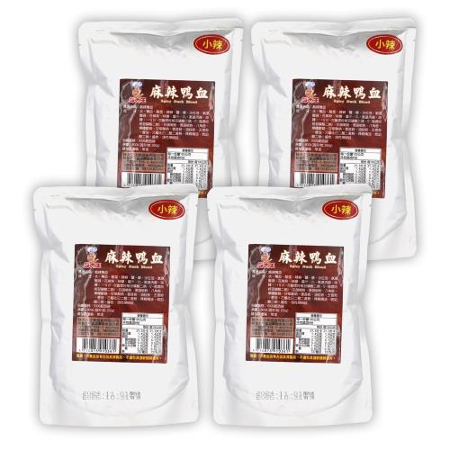 【鮮大王】麻辣鴨血 小辣*4袋(600g/袋)