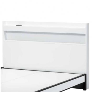 AS雅司-甘舒純白色5尺床頭片-152*10*105cm-不含床底