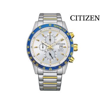 【CITIZEN】AN3686-53A 三眼計時男錶 44mm 公司貨