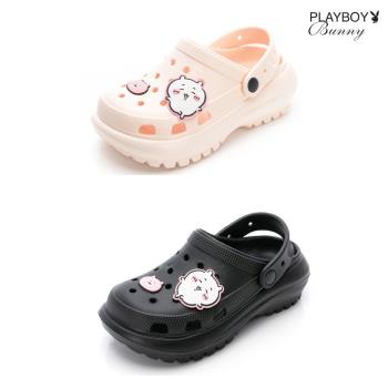 【PLAYBOY】超人氣吉伊卡哇2way懶人鞋-DW1001