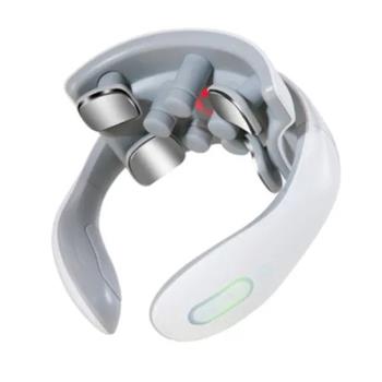 西歐科技 CME-JT-88 肩頸按摩機，專為現代人設計的震動式頸肩按摩器，提供溫熱功能有效舒緩頸部與肩部疲勞。銀色系外觀時尚，尺寸僅16x16x5cm，重量輕盈600g，充電式電源方便攜帶，消耗功率僅2W。無遙控器操作簡單，產地中國，BSMI許可R34985，保固1年。適合日常辦公族使用，快速緩解肩頸痠痛，提升生活品質。