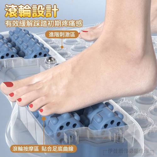 65CM 多功能磁石原地慢跑指壓板 3D按摩球 足底按摩墊 疏通經絡腳底按摩腳墊 運動墊