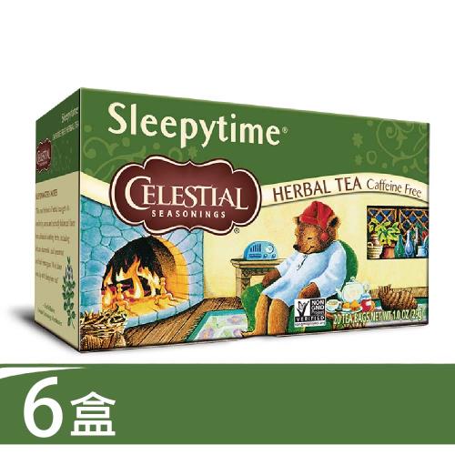 【Celestial 詩尚草本】美國進口 睡前茶6盒優惠組(20環保包 x 6)