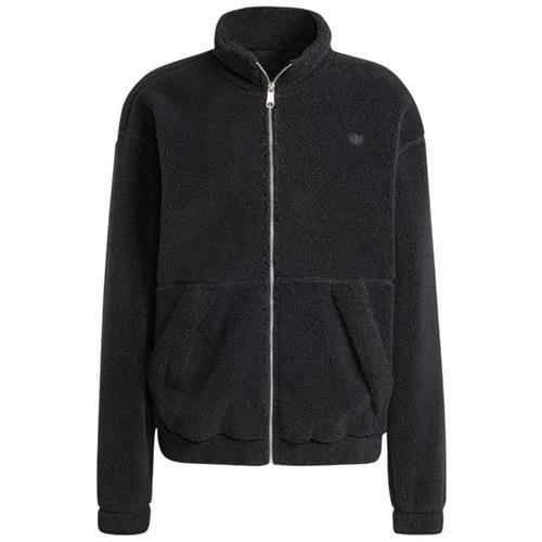 【下殺】Adidas 立領外套 男裝 搖粒絨 黑【運動世界】IW0983