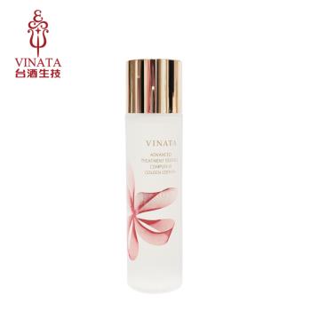 【臺酒生技】酒粕精粹逆齡活膚金裝青春露 (紅花限定版)120ml 1入