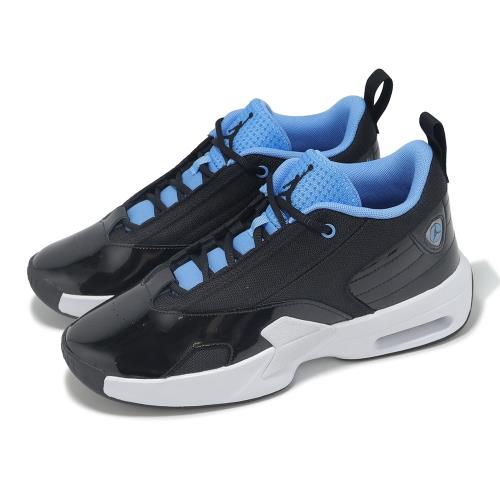 Nike 籃球鞋 Jordan Max Aura 6 男鞋 黑 藍 緩衝 氣墊 運動鞋 FQ8298-004