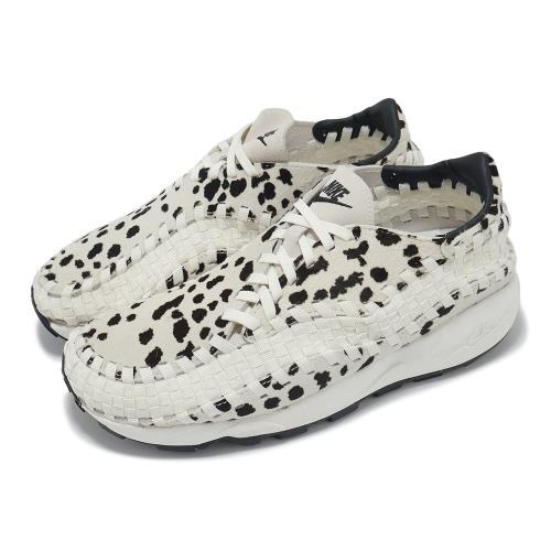 Nike 編織鞋 Air Footscape Woven 女鞋 男鞋 米棕 豹紋 經典 休閒鞋 FB1959-102