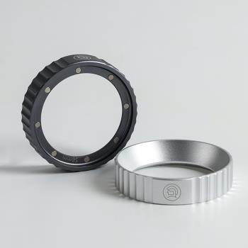 【zeroHero】義式磁力接粉環-58mm-槍灰色 /防飛粉/擴口設計/磁吸式/鋁合金接粉器/義式咖啡配件