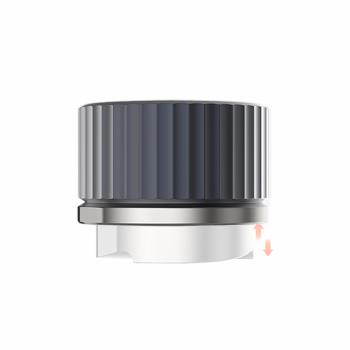 【zeroHero】雷神自重力佈粉器-58mm-槍灰色 /義式咖啡/整粉器/佈粉針/重力式佈粉器/填粉器/旋轉佈粉/散粉器