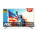 AOC 55U9040 (無安裝) 55型 4K Mini LED QLED Google TV 量子點智慧顯示器