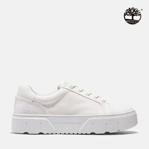 Timberland 女款白色低筒休閒鞋|A5ZHGET7(2月停滯會員)