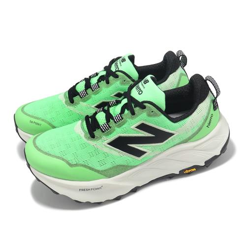 New Balance NB 越野跑鞋 Hierro V9 2E 男鞋 寬楦 綠 黑 抓地 緩衝 黃金大底 戶外 運動鞋 NB MTHIERF9-2E