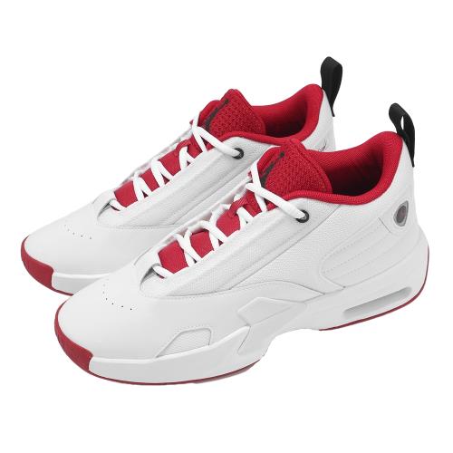 Nike 籃球鞋 Jordan Max Aura 6 男鞋 白 紅 氣墊 緩震 運動鞋 FQ8298-106