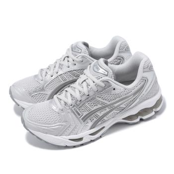 Asics 休閒鞋 GEL-Kayano 14 女鞋 男鞋 銀 灰 白 緩衝 拼接 復古 千禧跑鞋 亞瑟士 1202A056021