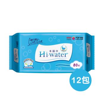 康乃馨 Hi-Water 水濕巾 80片 x 12包