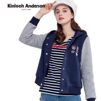 Kinloch Anderson 圓領條紋長袖上衣 金安德森女裝(KA0973030)