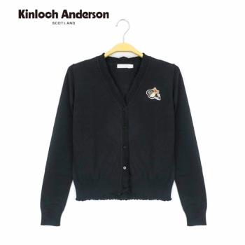 Kinloch Anderson V領點點針織長袖外套 金安德森女裝(KA0869032)