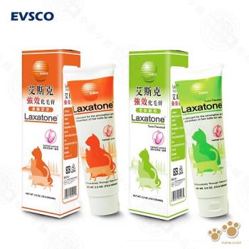 2罐組 艾斯克 EVSCO 化毛膏 2.5oz 香濃麥芽/香鮮鮪魚 貓零食 化毛 預防便秘 避免毛球阻塞消化道 營養補充品