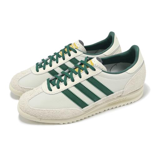 adidas 休閒鞋 SL 72 OG W 女鞋 米白 綠 復古 麂皮 愛迪達 IF1940
