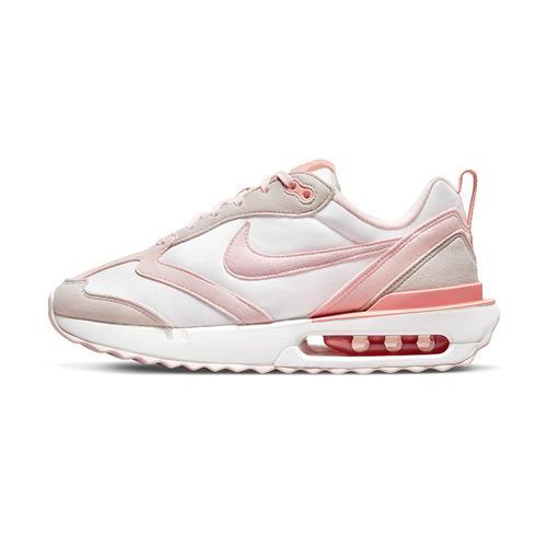 Nike Air Max Dawn 女 粉白 運動 休閒 氣墊 緩震 麂皮 休閒鞋 DR7875-100