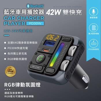 Songwin PD30W 藍芽免持車用播放器/車充-手機音樂撥放器 CAR5000