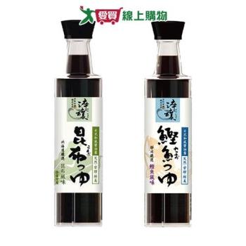 味全日式和風醬油露系列(靜岡鰹魚/北海道昆布)(300ml/瓶)【愛買】