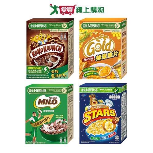雀巢早餐脆片系列(可可脆片/蜂蜜脆片/美祿可可球/蜂蜜星星穀類)(150-225g/盒)【愛買】