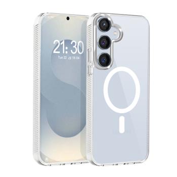 voorca for samsung galaxy s25 6.2 豔星複合無痕磁吸版透明軍規保護殼
