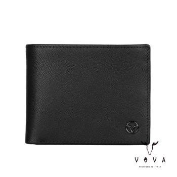 VOVA 沃汎 CASSIEN 卡西安系列8卡皮夾 -黑色 VA134W002BK