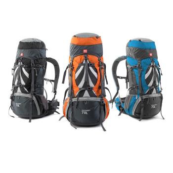PUSH!登山戶外用品 70L專業型 空氣懸架登山揹包 自助旅行揹包 雙肩揹包 贈防雨罩U11