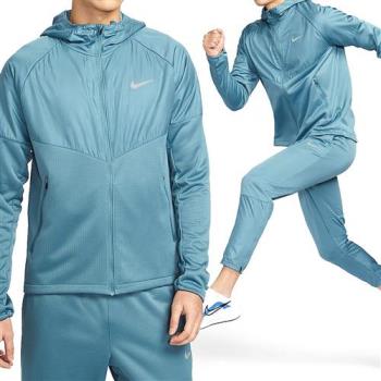 Nike TF RPL SPHR Miler JKT 男款 藍色 運動 防風 口袋 連帽 外套 FZ1112-006