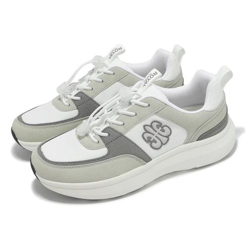 Royal Elastics 休閒鞋 Riviera 女鞋 白 灰 拼接 緩衝 抽繩 運動鞋 97843088