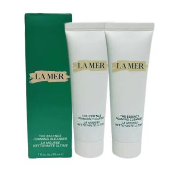 LA MER 海洋拉娜 深海極效潔顏乳霜30ml*2入-航空版