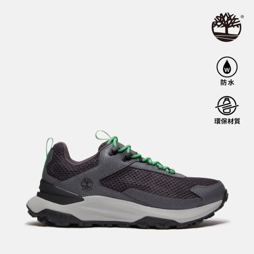 Timberland 男款深灰色Motion Access防水低筒健行鞋│A6D9HEZN