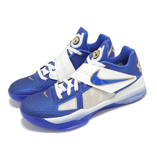 Nike 籃球鞋 Zoom KD 4 IV 男鞋 Hyper Royal MVP 皇家藍 Durant FZ3540-400