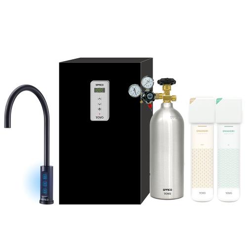 (全新升級)TOYO-SPACO觸控櫥下型-氣泡水冰溫熱飲水機X-3 PRO