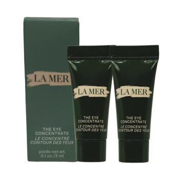 LA MER 海洋拉娜 濃萃修復眼霜3ml*2入-航空版