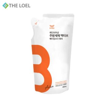 【THE LOEL】抗菌濃縮天然洗潔精(補充裝) 400ml x 1入
