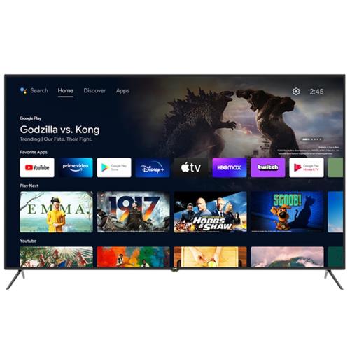 送7-11商品卡1300元★(含標準安裝)JVC75吋4K連網智慧顯示器75M
