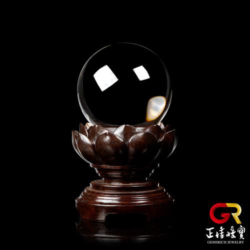 正佳珠寶】白水晶蒐藏級全淨體95mm 白水晶球白水晶擺件｜特製木座|擺件