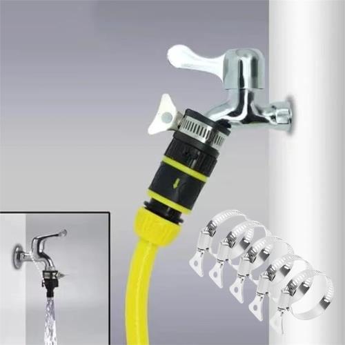 【中式五金】不鏽鋼水管自轉喉箍管束20入組