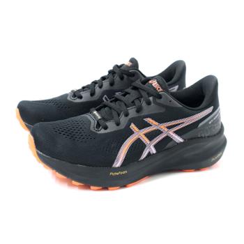 亞瑟士 ASICS GT-1000 13 GTX 運動鞋 慢跑鞋 黑/橘 女鞋 1012B661-002 no774