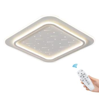 【XINGMU 興沐】星空客廳吸頂燈 現代簡約大氣漫天星燈 led燈 圓形吸頂燈 北歐臥室燈 三色無極調光