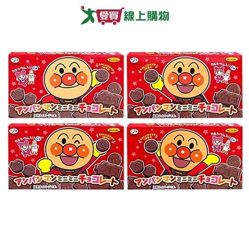 不二家麵包超人迷你可可塊40G【愛買】