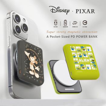 Disney迪士尼 晶磁系列 支架磁吸無線充行動電源 10000mAh