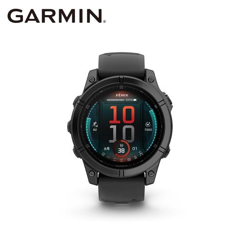 【GARMIN】Fenix E 47mm 全方位戶外進階GPS智慧腕錶