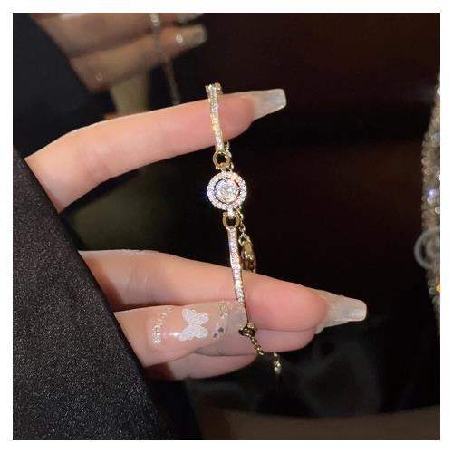 【Hera 赫拉】心動閃耀閃鑽手鐲 H114022003