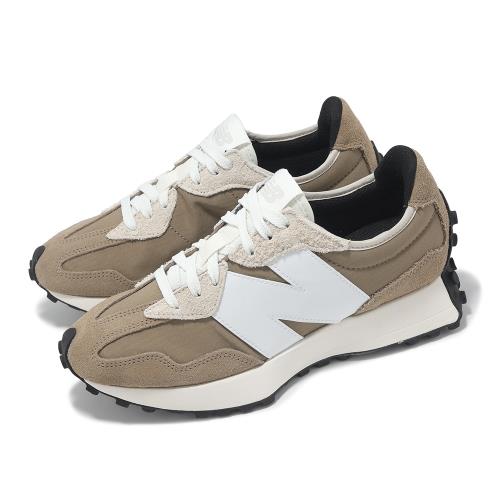New Balance 休閒鞋 327 男鞋 女鞋 棕綠 麂皮 復古 運動鞋 NB U327SBC-D